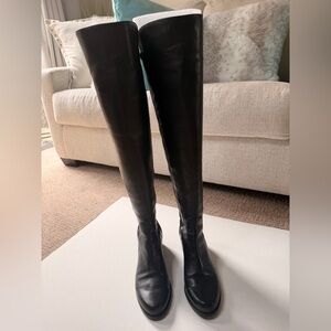 Stuart Weitzman 5050 Over-The-Knee Boot | Black | Size 9.5